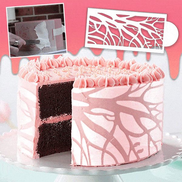 Cake decor stencils – Šablóny na ozdobu torty (10 kusov) slider