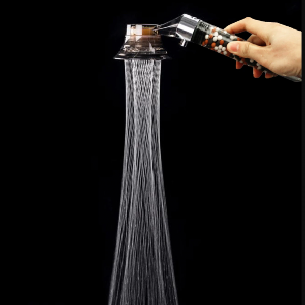 Power shower – Vysoko tlaková sprchová hlavica slider