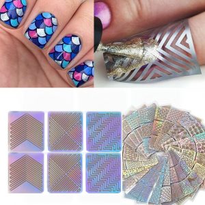 Nailart – Šablóny na nechty (144 kusov) 03