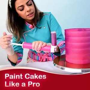 Cake decor airbrush – Sada AirBrush na striekanie (jedlých) farieb 03