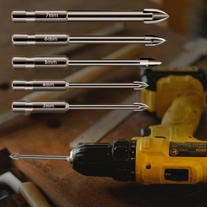 Univerzálne viacúčelové vrtáky (5 ks) 03