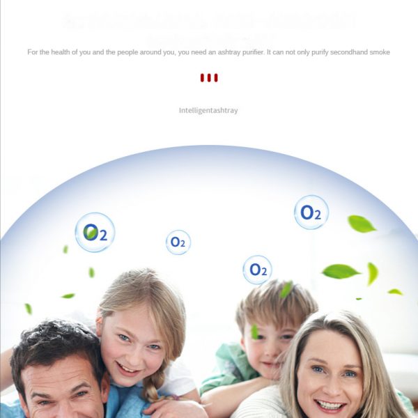 Air purifying ashtray – Popolník na čistenie vzduchu slider