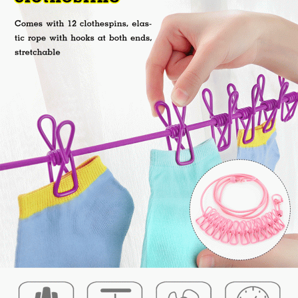 Stretchy Clothesline – Flexibilná línia na sušenie oblečenia slider