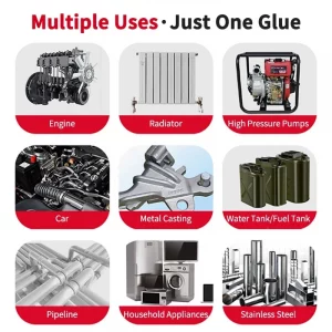 Dvojzložkové lepidlo na zváranie za studena a jednoduché opravy – REPAIR PASTE 03