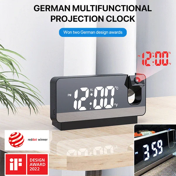 Projekčný inteligentný budík – CLOCK 02
